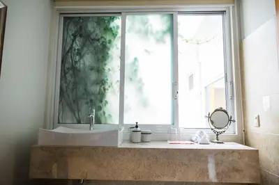 Un baño de Casa de las Bugambilias B&B