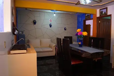 Zona de estar de Casa Xochimilco
