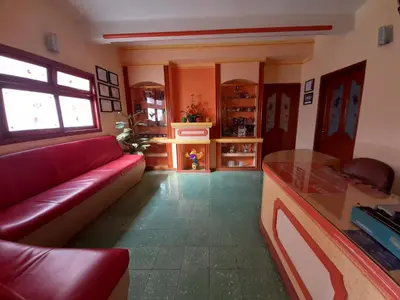 Zona de estar de Casa Xochimilco