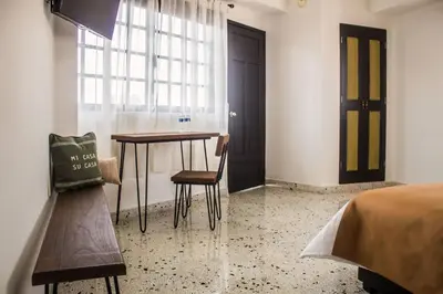 Zona de estar de Múcara hotel
