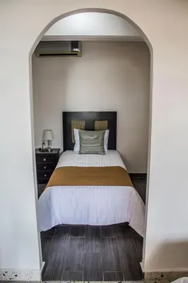 Cama o camas de una habitación en Múcara hotel