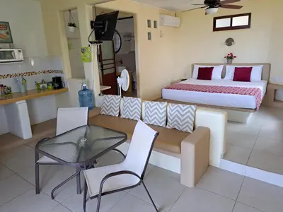 Una cocina o zona de cocina en Posada Nautica