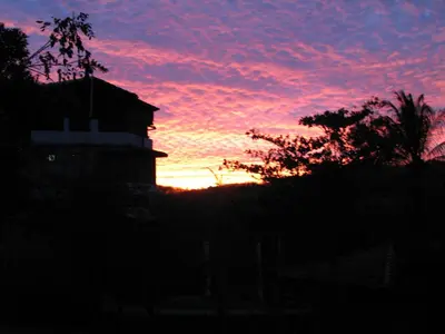 Amanecer o atardecer desde el hostal o pensión o alrededores
