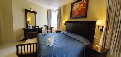 Cama o camas de una habitación en Hotel San Francisco