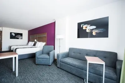 Zona de estar de La Quinta by Wyndham San Jose Chiapa Puebla