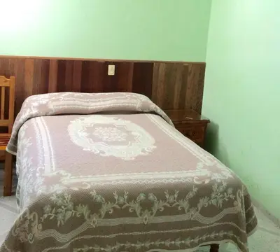 Cama o camas de una habitación en Hotel Cosoleacaque Centro