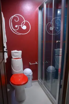 Un baño de Andrea´s Hotel Boutique