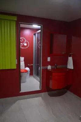 Un baño de Andrea´s Hotel Boutique