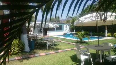 Piscina en o cerca de Quinta Belu Oaxtepec
