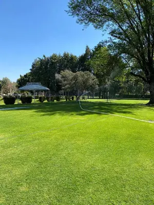 Jardín al aire libre en Villas Arqueologicas Cholula