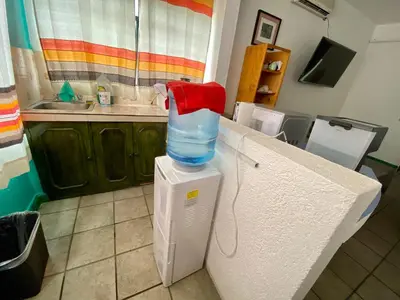Una cocina o zona de cocina en Hostal Mixteco Naba Nandoo