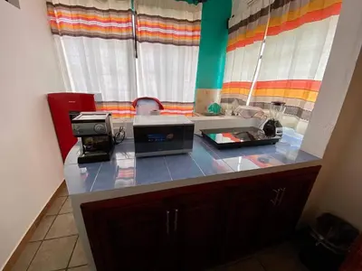 Zona de estar de Hostal Mixteco Naba Nandoo