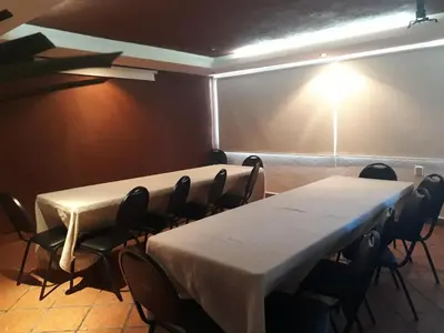 Zona business o sala de conferencias en Hotel Sacre