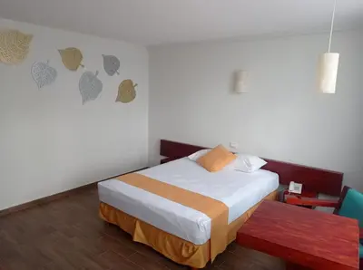 Cama o camas de una habitación en Gran Hotel Xalapa