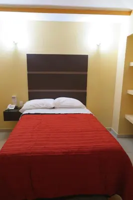 Cama o camas de una habitación en Hotel Bonaday