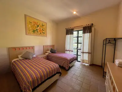 Cama o camas de una habitación en Hotel Casa San Pablo