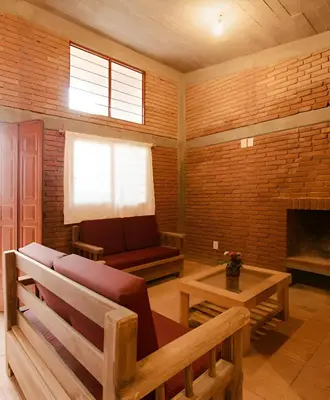 Zona de estar de Hotel Casa San Pablo