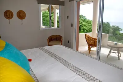 Cama o camas de una habitación en Casa Cometa