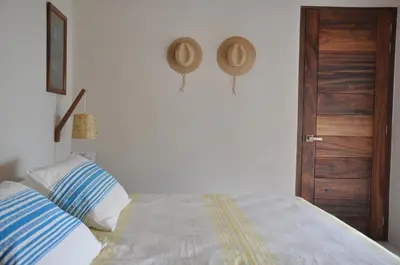 Cama o camas de una habitación en Casa Cometa