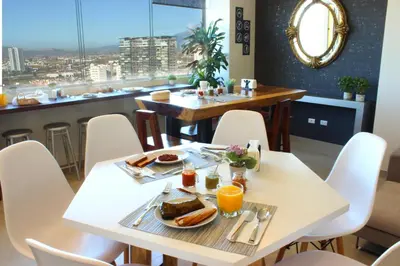 Comida en o cerca de este hostal o pensión