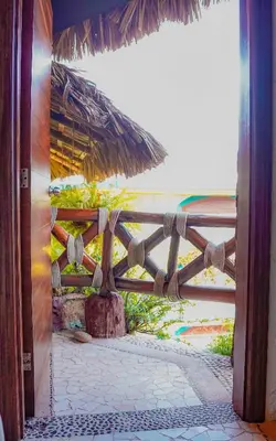 Paisaje cerca de este hotel