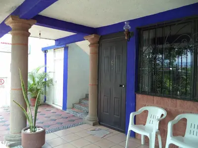 Un balcón o terraza de Hotel Ocampo
