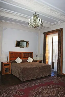 Cama o camas de una habitación en Hotel Boutique Casa de la Palma