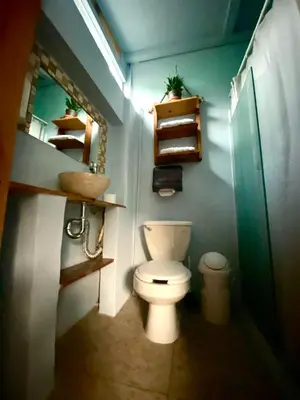 Un baño de Posada Casa Topiltzin