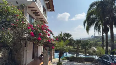 Paisaje cerca de esta posada u hostería