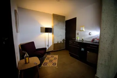 Una cocina o zona de cocina en Maria Ines Hotel Suite