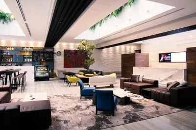 Zona de estar de Krystal Grand Suites Insurgentes