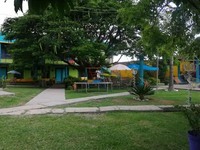 Zona de juegos infantil en Hacienda San Miguel