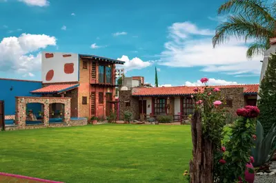 Jardín al aire libre en Hotel Boutique Rincon Sagrado