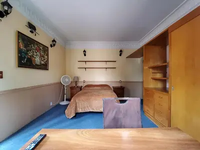 Cama o camas de una habitación en Villa Alfonsina