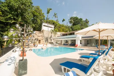 Piscina en o cerca de Exclusiva Villa Lontananza en Las Brisas, Acapulco
