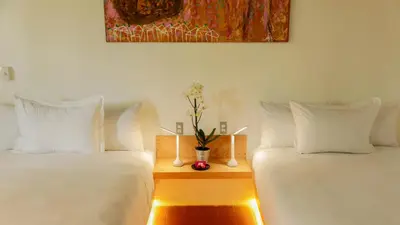 Cama o camas de una habitación en Agrado Guest House