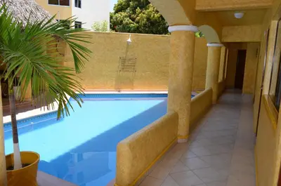 Piscina en o cerca de Villas La Lupita