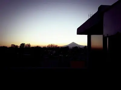 Amanecer o atardecer desde el hostal o pensión o alrededores