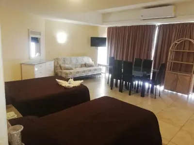 Zona de estar de Hotel Las Torres Gemelas Acapulco