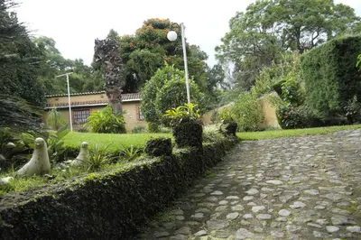 Jardín al aire libre en El Refugio de las Palomas