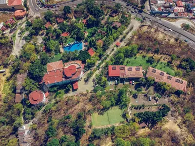 Hotel Victoria Oaxaca a vista de pájaro