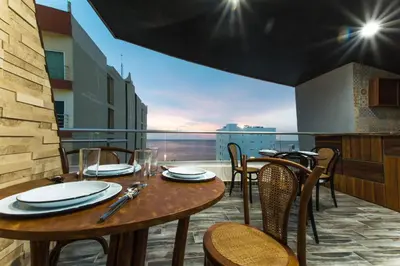 Un balcón o terraza de Hotel Clipperton