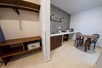 Una cocina o zona de cocina en Hotel Clipperton