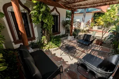 Zona de estar de Villas Carrizalillo