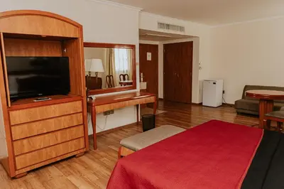 Una televisión o centro de entretenimiento en Gran Hotel Diligencias
