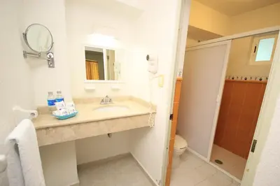Un baño de Hotel Posada del Carmen