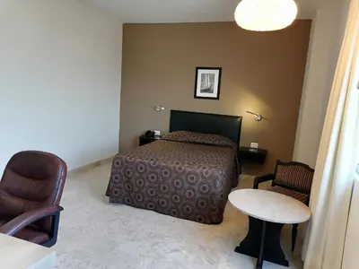Zona de estar de Hotel Mar y Tierra