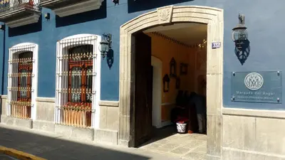 Fachada o entrada de Hotel Marqués del Ángel