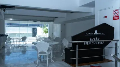 Zona de estar de Hawaii Hotel Veracruz