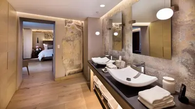 Un baño de Cartesiano Boutique & Wellness Hotel